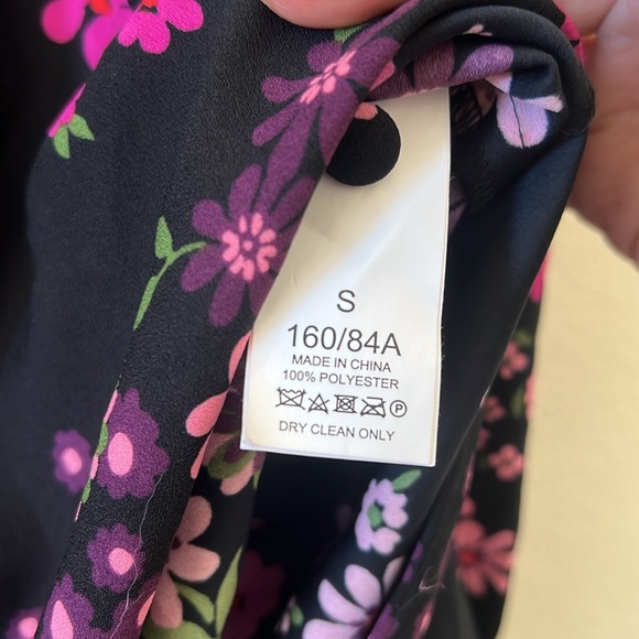 Kate spade long sleeve floral blouse - Picture 3 of 5